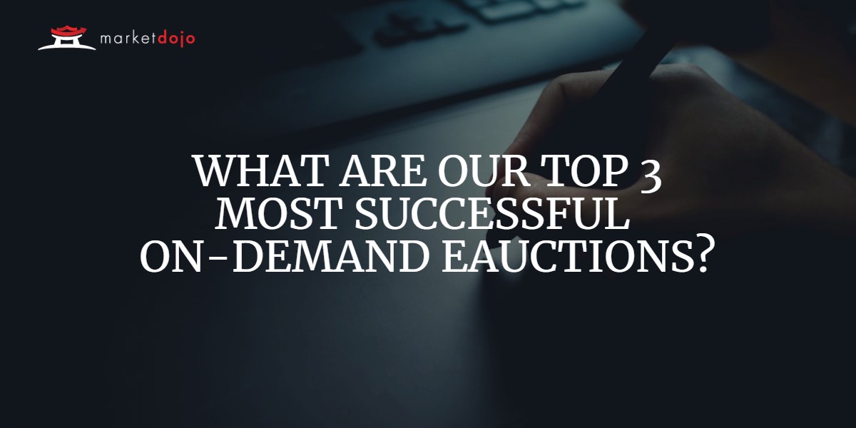 What are our top 3 most successful on demand auctions