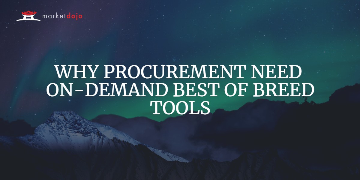Why procurement need