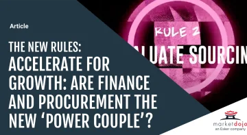 How Finance and Procurement Can Accelerate Business Growth