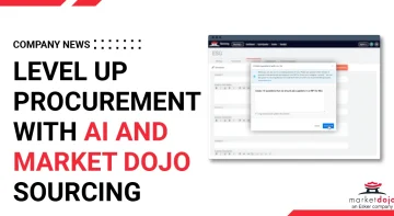 AI and Market Dojo Sourcing