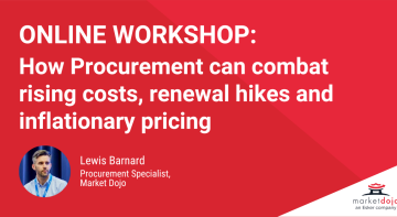 On Demand: How Procurement can combat rising costs, renewal hikes and inflationary pricing