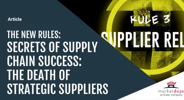 The Death of Strategic Suppliers