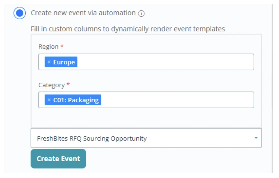 Sourcing automation features by Market Dojo
