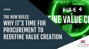 Why It's Time for Procurement to Redefine Value Creation
