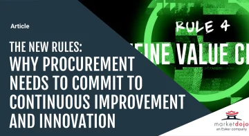 Why Procurement Needs to Commit to Continuous Improvement and Innovation