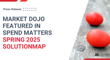 Market Dojo featured in Spend Matters SolutionMap Spring 2025