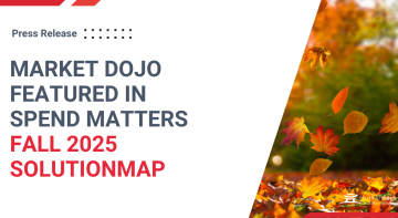 Market Dojo Recognised in Spend Matters’ Fall 2025 SolutionMap for Sourcing