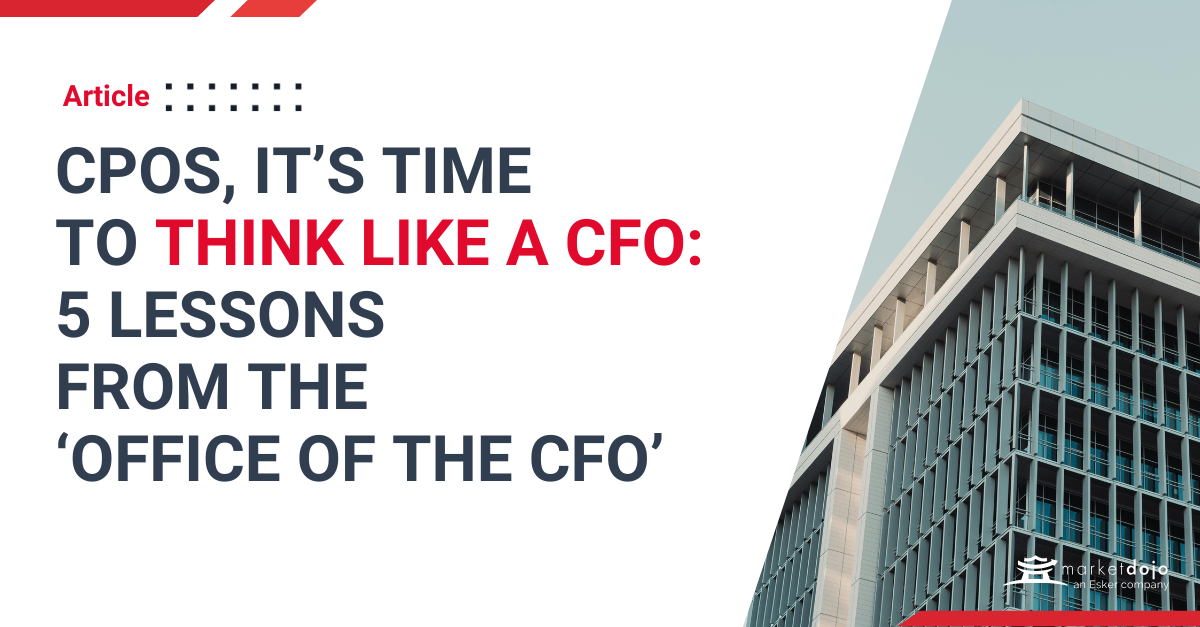 CPO's, It's Time to Think Like a CFO