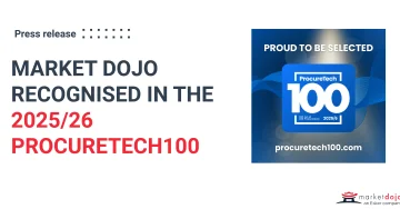 Market Dojo Recognised in the 2025/26 ProcureTech100