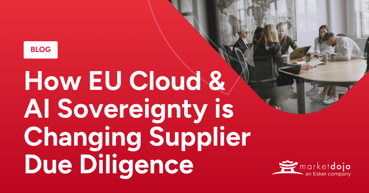 How EU Cloud and AI Sovereignty is changing supplier due diligence